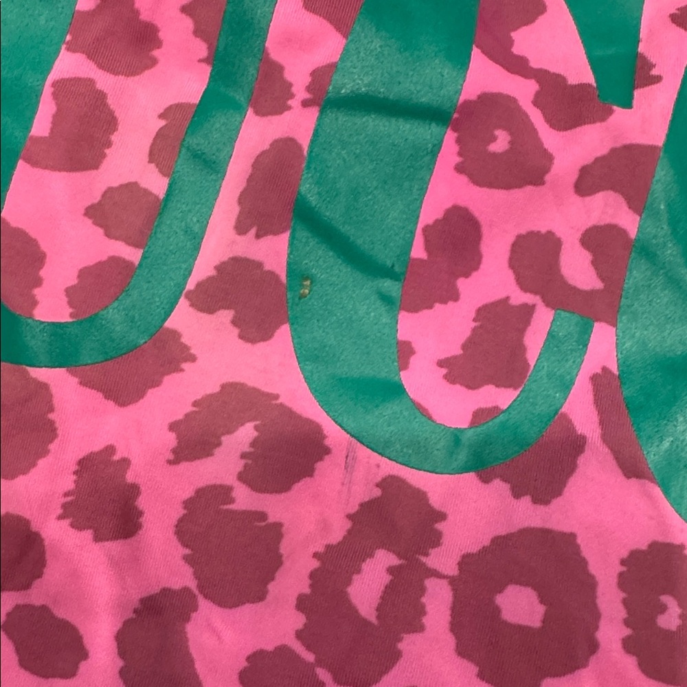 Gucci Pink and Black Leopard One-Shoulder Swimsuit - Picture 6 of 6